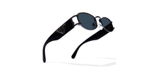 Load image into Gallery viewer, Gunmetal Rectangle/ Square Full Rim Unisex Sunglasses by Vincent Chase Polarized-216687