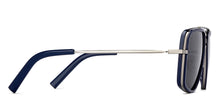 Load image into Gallery viewer, Blue Rectangle Full Rim Unisex Sunglasses by Vincent Chase Polarized-215940