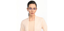 Load image into Gallery viewer, Gunmetal Square Half Rim Unisex Eyeglasses by John Jacobs-201449