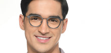 Load image into Gallery viewer, Gunmetal Wayfarer Full Rim Unisex Eyeglasses by John Jacobs-210125