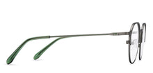 Load image into Gallery viewer, Gunmetal Geometric Full Rim Unisex Eyeglasses by Vincent Chase Online-207368