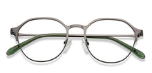 Load image into Gallery viewer, Gunmetal Geometric Full Rim Unisex Eyeglasses by Vincent Chase Online-207368