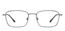 Load image into Gallery viewer, Gunmetal Rectangle Full Rim Unisex Eyeglasses by Vincent Chase-219548
