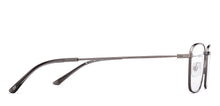 Load image into Gallery viewer, Gunmetal Rectangle Full Rim Unisex Eyeglasses by Vincent Chase-219548