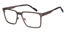 Load image into Gallery viewer, Gunmetal Square Full Rim Unisex Eyeglasses by John Jacobs-222892