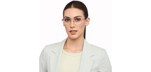 Gunmetal Square Full Rim Unisex Eyeglasses by Vincent Chase-207375