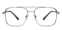 Load image into Gallery viewer, Gunmetal Square Full Rim Unisex Eyeglasses by Vincent Chase-207375