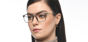 Grey Square Full Rim Unisex Eyeglasses by Lenskart Air-210172