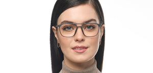 Grey Square Full Rim Unisex Eyeglasses by Lenskart Air-210172