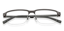 Load image into Gallery viewer, Grey Rectangle Half Rim Unisex Eyeglasses by Lenskart Air-215908