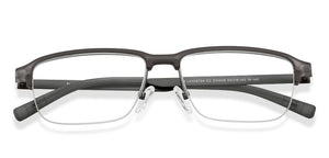 Grey Rectangle Half Rim Unisex Eyeglasses by Lenskart Air-215908