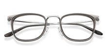 Load image into Gallery viewer, Silver Square Full Rim Unisex Eyeglasses by Vincent Chase-215387