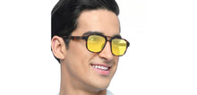 Load image into Gallery viewer, Tortoise Square Full Rim Unisex Eyeglasses by John Jacobs-224989