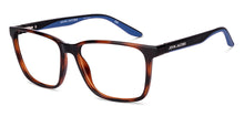 Load image into Gallery viewer, Havana Rectangle Full Rim Unisex Eyeglasses by John Jacobs-229386