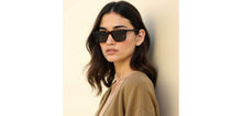 Load image into Gallery viewer, Havana Wayfarer Full Rim Unisex Sunglasses by John Jacobs-226547