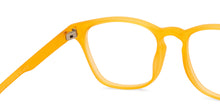 Load image into Gallery viewer, Amber Wayfarer Full Rim Kids Eyeglasses by Lenskart Hustlr Screen Glasses-209151