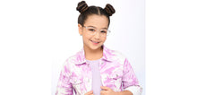 Load image into Gallery viewer, Transparent Rectangle Full Rim Kids Eyeglasses by Hooper-208882