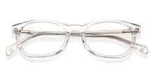 Load image into Gallery viewer, Transparent Rectangle Full Rim Kids Eyeglasses by Hooper-208882