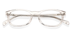 Transparent Rectangle Full Rim Kids Eyeglasses by Hooper-208882