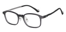 Load image into Gallery viewer, Transparent Rectangle Full Rim Kids Eyeglasses by Hooper Online-150698