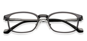 Transparent Rectangle Full Rim Kids Eyeglasses by Hooper Online-150698