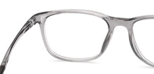 Load image into Gallery viewer, Gray Rectangle Full Rim Unisex Eyeglasses by Hooper-219801