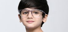 Load image into Gallery viewer, Purple Round Full Rim Kids Eyeglasses by Hooper-219807