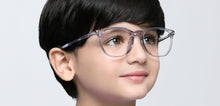 Load image into Gallery viewer, Purple Round Full Rim Kids Eyeglasses by Hooper-219807