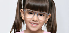Load image into Gallery viewer, Blue Round Full Rim Kids Eyeglasses by Hooper-219808