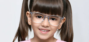 Blue Round Full Rim Kids Eyeglasses by Hooper-219808