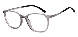 Gray Square Full Rim Unisex Eyeglasses by Hooper-219810