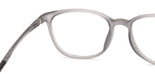 Load image into Gallery viewer, Gray Square Full Rim Unisex Eyeglasses by Hooper-219810