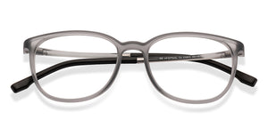 Gray Square Full Rim Unisex Eyeglasses by Hooper-219810