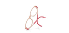 Load image into Gallery viewer, Matte Pink Rectangle Full Rim Kids Eyeglasses by Hooper-220031