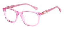 Load image into Gallery viewer, Pink Crystal Rectangle Full Rim Women Eyeglasses by Hooper-225264