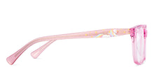 Load image into Gallery viewer, Pink Crystal Rectangle Full Rim Women Eyeglasses by Hooper-225264
