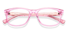 Load image into Gallery viewer, Pink Crystal Rectangle Full Rim Women Eyeglasses by Hooper-225264
