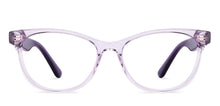 Load image into Gallery viewer, Purple Cat Eye Full Rim Women Eyeglasses by Hooper-225269