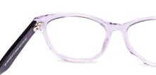 Load image into Gallery viewer, Purple Cat Eye Full Rim Women Eyeglasses by Hooper-225269