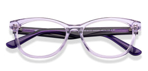Purple Cat Eye Full Rim Women Eyeglasses by Hooper-225269
