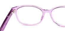 Load image into Gallery viewer, Purple Cat Eye Full Rim Women Eyeglasses by Hooper-225274