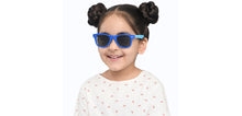 Load image into Gallery viewer, Blue Wayfarer Full Rim Kids Sunglasses by Hooper-209796