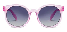 Load image into Gallery viewer, Pink Round Full Rim Kids Sunglasses by Hooper-211011