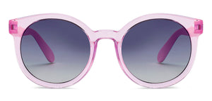 Pink Round Full Rim Kids Sunglasses by Hooper-211011