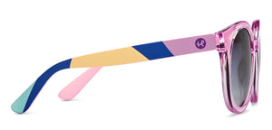 Pink Round Full Rim Kids Sunglasses by Hooper-211011