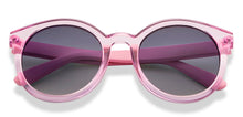 Load image into Gallery viewer, Pink Round Full Rim Kids Sunglasses by Hooper-211011