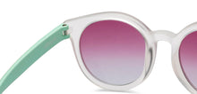 Load image into Gallery viewer, Transparent Round Full Rim Kids Sunglasses by Hooper-211012