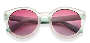 Transparent Round Full Rim Kids Sunglasses by Hooper-211012
