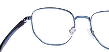 Load image into Gallery viewer, Blue Geometric Full Rim Kids Eyeglasses by Hooper-223263