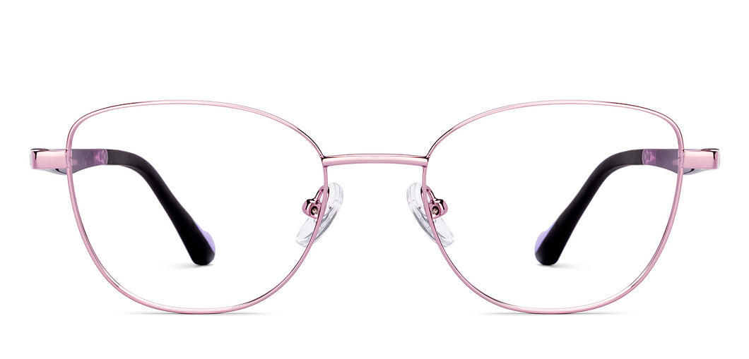 Purple Cat Eye Full Rim Kids Eyeglasses by Hooper-223271